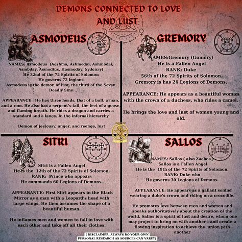 Dark demon magick and witchcraft, often shrouded in mystery and fear, delve into the realm of the occult and the forbidden. Practitioners of these arts seek to harness the power of malevolent entities known as demons, invoking their aid to achieve desired outcomes. Through rituals, incantations, and sacrifices, they forge pacts with these infernal beings, exchanging their souls or other forms of payment for knowledge, power, and control. Dark demon magick is often associated with necromancy... Demon Powers, Dark Demon, Power And Control, Spell Books, Spiritual Stuff, Witchcraft Spell Books, The Occult, Spells Witchcraft, Spell Book