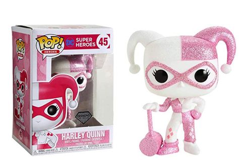 $30.26                                                                          Funko Pop Heroes: DC Super Heroes - Harley Quinn Pink Diamond Glitter Collectible Figure, Multicolor Pop Figurine, Funko Pop Dolls, Funk Pop, Funko Pop Toys, Funko Pop Collection, Pop Vinyl Figures, Univers Dc, Pop Dolls, Funko Pop Figures