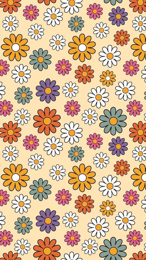 Wallpaper Backgrounds Aesthetic, Floral Wallpaper Iphone, Iphone Wallpaper Pattern, Backgrounds Aesthetic, Patterns Wallpaper, Hippie Wallpaper, Iphone Wallpaper Photos, Preppy Wallpaper, Apple Watch Wallpaper