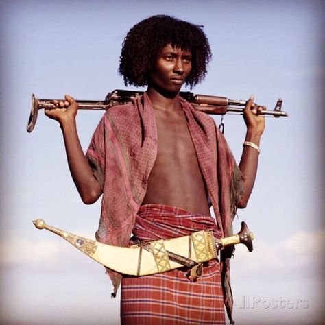 The Afar (Danakil) claim to be descendants of Ham (Noah’s son). They are located in the East African countries of Djibouti, Ethiopia, and Eritrea. They pr… Egyptian Wig, Afar Tribe, Afar People, Somali Wedding, Oromo People, Ethiopian People, Ethiopian Dress, Horn Of Africa, Hunter Gatherer