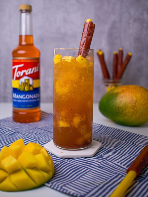 DIY Mangonada Red Bull Recipe: A Refreshing Twist for Flavor Enthusiasts — KAT'S KITCHEN Diy Mangonada, Red Bull Refresher, Red Bull Drinks, Unique Drink, Coffee Blog, Mango Chunks, Home Recipes, Refreshing Drinks, Taste Buds