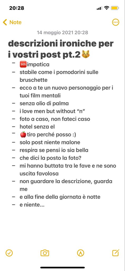 Bio Per Insta, Descrizione Instagram, Bio Instagram Ideas Italiano, Note Instagram Idea, Note Instagram, Storie Ig, Motivation Sentences, Bio Whatsapp, Instagram Storie