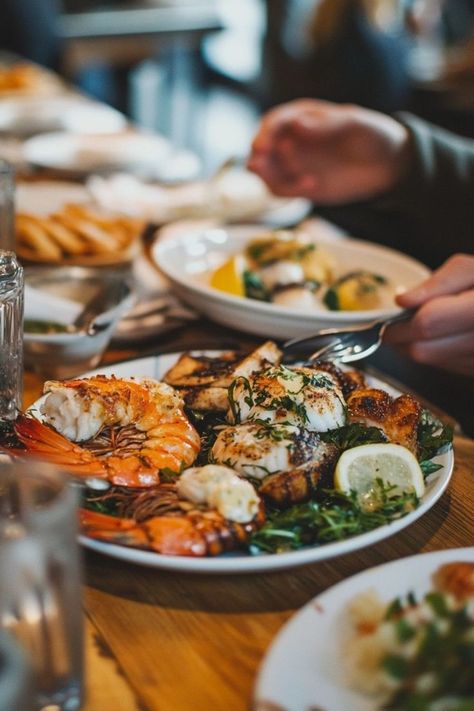 Make ocean-friendly choices with sustainable seafood! Dine at restaurants that offer sustainably sourced fish and seafood options. Protect our oceans while enjoying delicious meals. 🐟🌊 #SustainableSeafood #EcoDining Sustainable Seafood, Delicious Meals, Fish And Seafood, Seafood, Sustainability, Yummy Food, Restaurant, Fish, Drinks