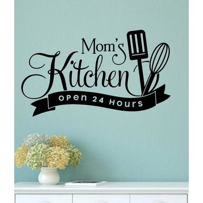 Moms Kitchen Logo, Kitchen Calligraphy, Mdf Projects, Kitchen Vinyl Decals, Kitchen Boards, Sticker Words, Moms Kitchen, Blackboard Art, Paint For Kitchen Walls