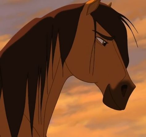 Spirit And Rain Matching Pfp, Horse From Spirit, Spirit Cartoon, Spirit Horse Movie, Spirit Stallion Of The Cimarron, Spirit And Rain, Spirit The Horse, Spirit Stallion, Horse Movies