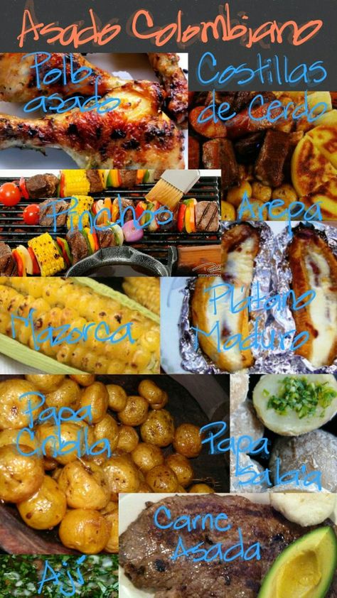 Colombian Food, Lunch Ideas, Main Course, Chicken Wings, Meat, Chicken, Birthday