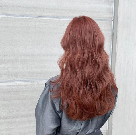 Hair Color Beige, Vip Series, Hair Ginger, 2021 Aesthetic, Beige Hair, Korean Hair Color, Red Hair Inspo, Ginger Hair Color, Dye My Hair