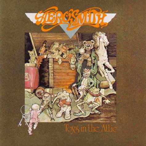 Rock Album Covers, Toys In The Attic, Columbia Records, The Attic, Walk This Way, Vintage Rock, Cd Album, Aerosmith, Album Songs