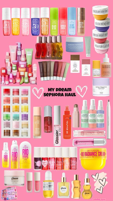 @Sephora Girly Christmas Gifts, Preppy Gifts, Makeup Bag Essentials, Sephora Haul, Sephora Skin Care, Cute Gifts For Friends, Basic Skin Care Routine, Shower Skin Care, Perfect Skin Care Routine