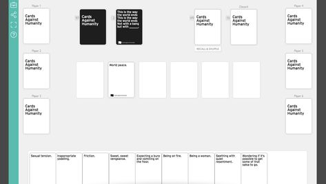 How To Play Cards Against Humanity Online When You Need A Laugh Diy Cards Against Humanity, Need A Laugh, Play Cards, Virtual Tabletop, Horrible People, Virtual Games, Gods Not Dead, Question Cards, The End Game