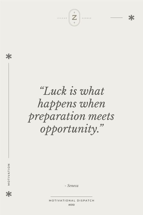 Daily Inspiration Quotes to Live By. A Deep Quote About Change and Success. Opportunity Quotes Motivation, New Opportunity Quotes, Quote About Change, Preparation Quotes, Preparation Meets Opportunity, White Background Quotes, Opportunity Quotes, Deep Quote, Affirmations For Women