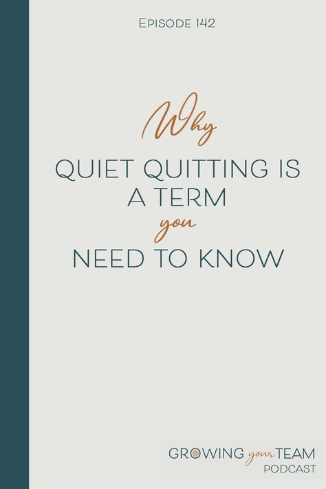 What is quiet quitting? The term might be trending lately, but the action is nothing new. It has been going on within businesses forever. Learn what quiet quitting is, what you can do to prevent it within your own business, and what actions you should take when it does happen. In addition, learn why the employees might be right when they decide to quiet quit. Quiet Quitting, Hiring Employees, Nothing New, Hiring Process, Woman Business Owner, Unique Business, Great Leaders, Your Own Business, Own Business