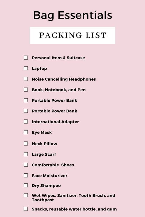 What To Have In Your Carry On Bag, What To Pack For The Plane Carry On Bag, What To Pack On A Carry On, What To Take On A Trip, What To Pack In Carry On Bag, Business Trip Packing List, Luggage Essentials, Carry On Bags, Travel For Work