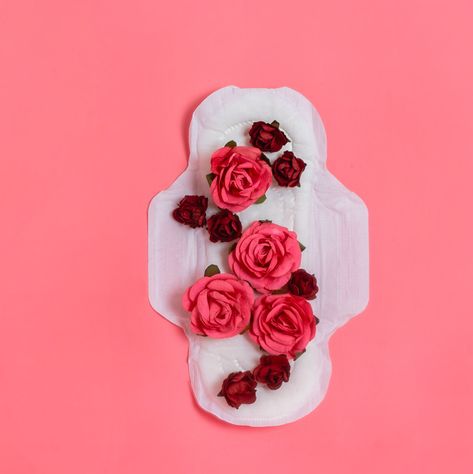 You might just be a period prodigy! Period Pain, Menstrual Cup, Sanitary Pads, Feminist Art, Womens Health, Body Positivity, Period, Roses, Health