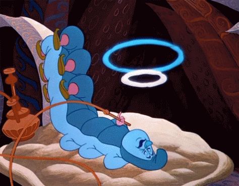 Alice Wonderland GIF - Alice Wonderland Caterpillar - Discover & Share GIFs Caterpillar To Butterfly, Butterfly Gif, Caterpillar, Animated Gif, Alice In Wonderland, Gif, Blue