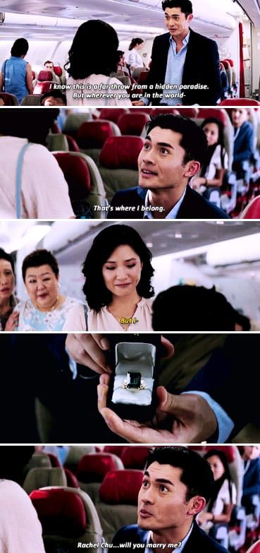 17 Rom-Coms That Absolutely Nailed Their Final Scenes Crazy Rich Asians Movie Scenes, Crazy Rich Asians Fanart, Crazy Rich Asians Ring, Rachel Chu, Couples Moments, Never Been Kissed, Bridget Jones Diary, Film Journal, Sleepless In Seattle