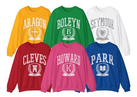 Katherine Howard Jumper all Queens Six Musical sweatshirt K Howard Six The Musical, Six The Musical Quotes, Howard Six The Musical, K Howard, Six Musical, Katherine Howard, Six The Musical, Varsity Sweatshirt, Done Quotes