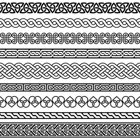 Top Celtic Knot Border Stock Vectors, Illustrations & Clip Art - iStock | Celtic knots, Claddagh Celtic Patterns Border, Celtic Knot Border, Celtic Corners, Celtic Border, Irish Pattern, Celtic Braid, Medieval Pattern, Viking Pattern, Celtic Green