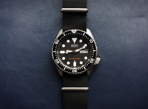 Best Looking Watches, Seiko Skx007, Seiko Skx, Seiko Diver, Diving Watch, Divers Watch, Luxury Timepieces, Analog Watch, Dive Watches