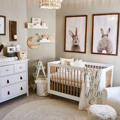 Goal: create a classic, feminine, sweet nursery WITHOUT the use of pink. GOAL ACHIEVED!   Image by @shelbcain Baby Nursery Inspiration, Sweet Nursery, Baby Room Neutral, Baby Room Themes, Baby Nursery Neutral, Trendy Baby Nursery, Nursery Room Design, Baby Boy Room Nursery, Baby Room Design