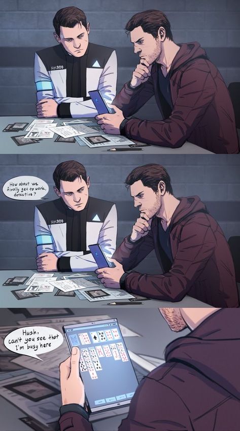 Rk900 Fanart, Rk900 X Gavin, Gavin Memes, Detroit Become Human Game, Detroit: Become Human, Quantic Dream, Detroit Become Human Connor, Becoming Human, Detroit Being Human