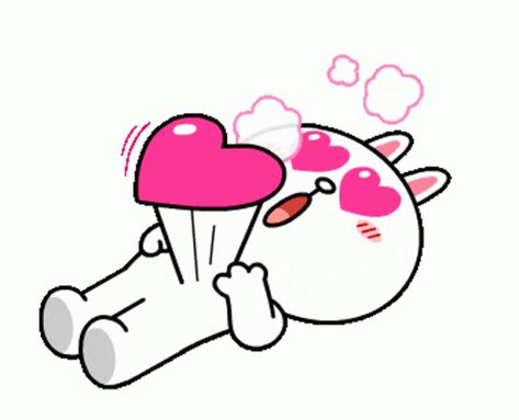 Calin Gif, Bear Gif, I Love You Gif, Love You Gif, Heart Gif, Bunny And Bear, Fallen In Love, Cute Love Cartoons, Cartoon Gifs