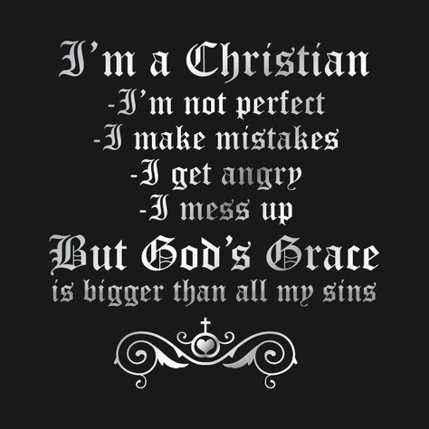 Check out this awesome 'I%27m+A+Christian+But+I%27m+Not+Perfect+%7C+Christian+Design' design on @TeePublic! I’m Not A Perfect Christian, Be Closer To God, Lioness Quotes, I'm Not Perfect, Bible Truths, Ad Banner, Morning Prayer Quotes, Bible Ideas, Closer To God