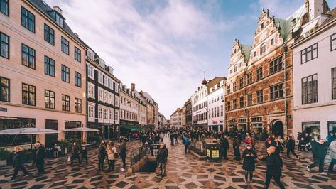 Strøget is Copenhagen's main shopping street and one of Europe's longest pedestrian streets with a wealth of shops, from budget-friendly chains to some of the world's most expensive brands. Expensive Brands, Acnh Inspiration, Meatpacking District, Tivoli Gardens, Pedestrian Street, New Nordic, Waterfront Restaurant, Enjoying The Sun, Most Expensive