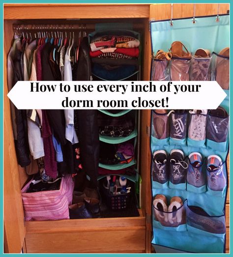 Dorm Clothing Organization, Dorm Clothes Storage, Dorm Wardrobe Organization, College Dorm Shoe Storage, Dorm Wardrobe, College Safety Tips Dorm Room, Dorm Storage Drawer Orginizers, Dorm Room Closet, Pant Storage