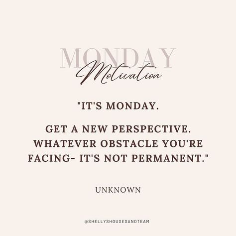 ✨ This Monday, let’s embrace the new chapter we’ve been eagerly waiting for! As we start our week, remember that every obstacle is a stepping stone, not a stumbling block. It’s all about perspective! 🌅 🔄 Swipe to find inspiration in our Monday Motivation series: 1️⃣ Acknowledge the power within you to change your story. 2️⃣ Remember, no challenge is permanent—shift your view, find solutions. 3️⃣ Check in with yourself: set a priority, identify what to minimize, and focus on what to ampli... Mindset Monday, Check In With Yourself, Monday Quotes, Stepping Stone, Mindset Quotes, Money Mindset, New Perspective, Words Of Encouragement, New Chapter