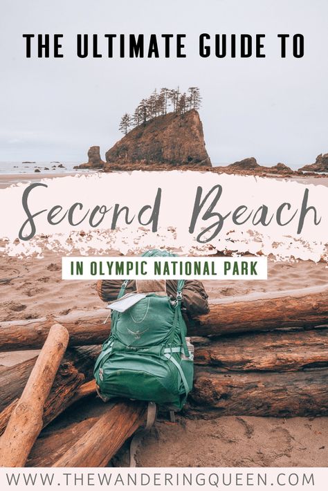 Click Here for the ultimate guide to Second Beach Camping in Olympic National Park. Visiting the Washington Coast is a must if you visit the Olympic Peninsula! You can enjoy sunsets, awesome photography during sunsets, tide pools and much more! Click here to learn all about the famous PNW beach! Pnw Beach, Olympic National Park Washington, Washington State Travel, Washington Coast, South America Destinations, Capitol Reef National Park, Camping Destinations, Awesome Photography, Olympic Peninsula