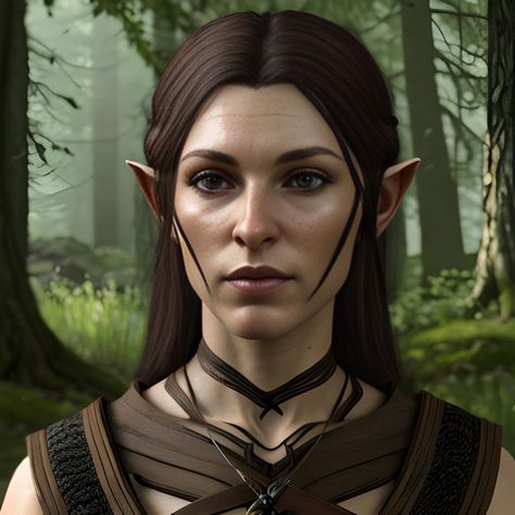 Wood Elf, Dungeons And Dragons Characters, Skyrim, Character Ideas, Knights, Dungeons And Dragons, Elf, Wood, Art