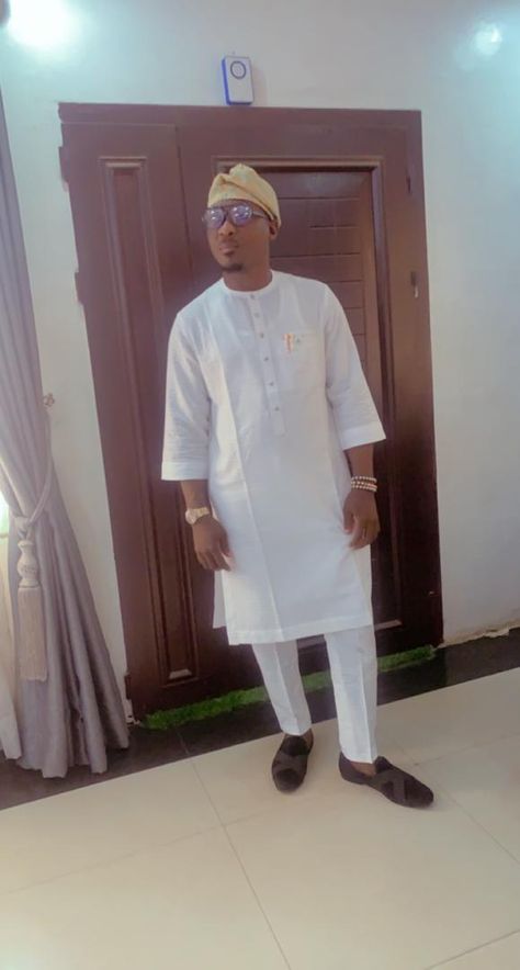 White Kaftan, Native Wears, White Two Piece, Casual Wear, Two Piece, How To Wear, White, Quick Saves