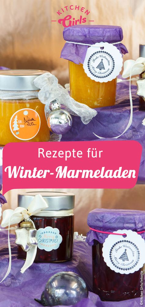 Leckere Rezepte für Winter Marmelade zum Frühstück oder Brunch als weihnachtlicher Aufstrich. #weihnachten #winter #rezepte Nyc Recipes, Winter Marmelade, Fashion Nature, Weihnachten Diy, Marmalade Recipe, Vegetable Drinks, Fun Cute, Food Pin, Healthy Eating Tips