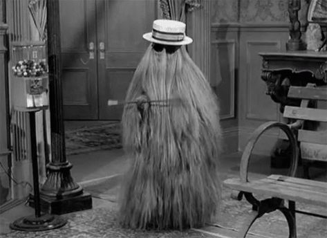 Cousin Itt GIF - Cousin Itt Cousinitt - Discover & Share GIFs Cousin It Adams Family, Cousin Itt, Addams Family Tv Show, Cousin It, Charles Addams, Gomez Addams, Addams Family Costumes, Chiropractic Adjustment, Morticia Addams