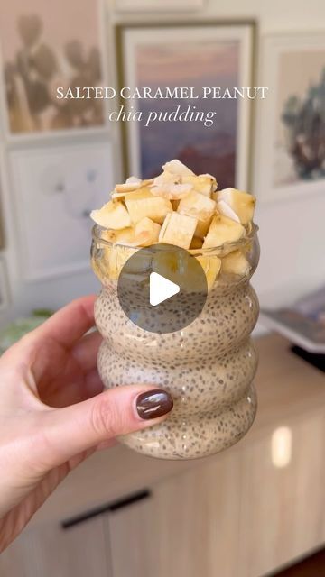 Jess Hoffman on Instagram: "Salted Caramel Peanut Chia Pudding!😍

This might just be the BEST chia pudding flavor I’ve ever made. This chia pudding is naturally sweetened with dates and tastes just like salted caramel! 

It’s great to meal prep, and perfect for breakfast, a snack or dessert. The full recipe is in the caption below. 

👉🏻Make sure to SAVE this recipe for later and follow @choosingchia for more healthy recipes you’ll love! 

SALTED CARAMEL PEANUT CHIA PUDDING RECIPE

Ingredients: 

-1/2 cup full-fat coconut milk
-1/2 cup almond milk (unsweetened) 
-1 tbsp peanut butter 
-3 medjool dates (pits removed) 
-1 tsp vanilla extract
-pinch of sea salt 
-1/4 cup chia seeds

How to: 

-Blend the milks, peanut butter, dates, vanilla and salt together in a blender until smooth. Add to Best Chia Pudding, Peanut Butter Dates, Chia Pudding Recipe, Christmas Feels, Pudding Flavors, Chia Pudding Recipes, Medjool Dates, Healthy Breakfast Ideas, Pudding Recipe