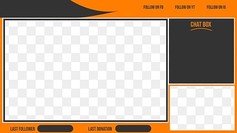 Youtube Border, Stream Template, Gaming Overlay, Facecam Overlay, Streaming Overlay, Overlay Template, Youtube Banner Backgrounds, Youtube Banner Design, Youtube Banner Template