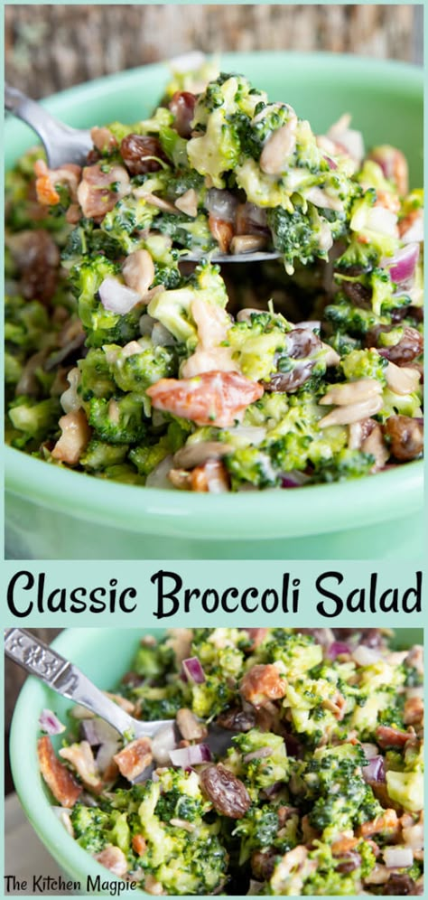 Bacon Broccoli Salad, Best Broccoli Salad, Salad Coleslaw, The Best Broccoli, Easy Broccoli Salad, Bacon Broccoli, Best Broccoli, Salad Kale, Broccoli Salad Bacon