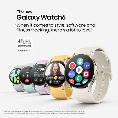 Samsung Galaxy Watch6 Smart Watch, Fitness Tracker, Bluetooth, 40mm, Gold, 3 Year Extended Warranty (UK Version) : Amazon.co.uk: Electronics & Photo Sleep Stages, Blood Pressure App, Heart Rate Zones, Health Application, Galaxy Smartphone, Fitness Tracking, Samsung Watch, Sleep Tracker, Samsung Galaxy Watch