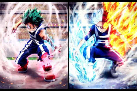 Found on Bing from kortrex.deviantart.com Deku Rage, Deku Vs Todoroki, Academia Wallpaper, Wallpaper Gallery, Hero Wallpaper, My Hero Academia Memes, My Hero Academia Episodes, Hero Academia Characters, Plus Ultra