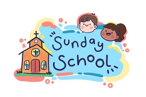 Free vector beautiful sunday school lett... | Free Vector #Freepik #freevector #sunday-school #back-school-illustration #back-school-education #back-school School Lettering, Animal Crafts Preschool, Teachers Day Greetings, Sunday School Projects, Bible Crafts Sunday School, Sunday School Decorations, School Border, Poster School, School Book Covers