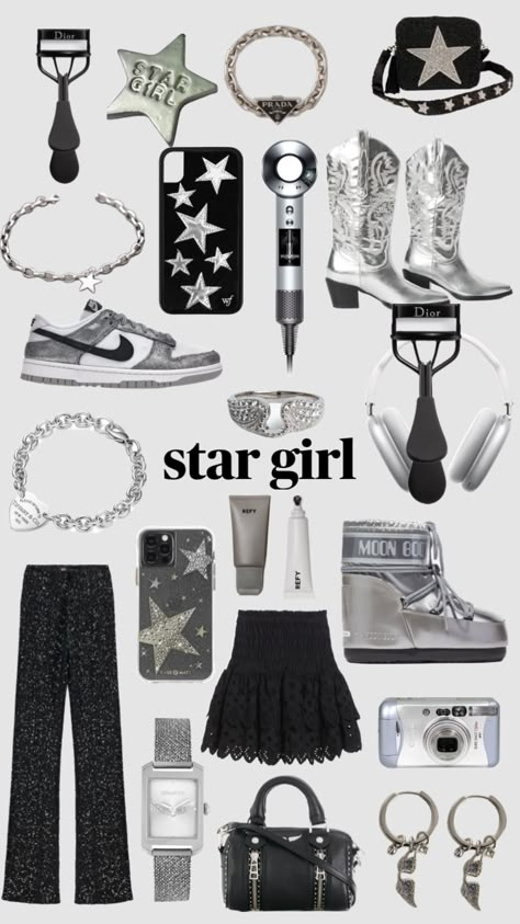 Stargirl Wishlist, Star Girl Outfit, Stargirl Style, Emo Outfits For Girls, Star Girl Aesthetic, Stargirl Aesthetic, Weeknd Concert, Dior Star, Estilo Indie