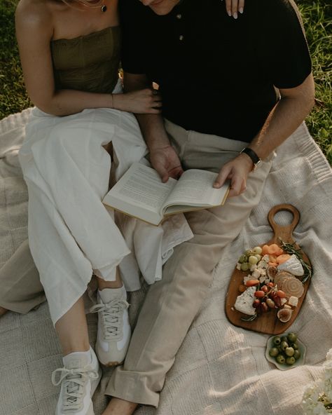 The little moments that mean a lot— getting lost in a book you love, playing cards to pass the time, watching the sunset over the water, or showering your dog with love— that’s what makes a relationship 🫶🏼 And that’s what this shoot was all about: a couple little moments and a whole lot of love! B+K’s engagement photos had two parts, the second being this adorable picnic at sunset, where we were also joined by their sweet pup who couldn’t wait to go swimming! 🧺🌅📔 So here’s another reminde... Picnic Engagement Photos, Picnic Engagement, Go Swimming, Watching The Sunset, The Sunset, A Relationship, A Book, Engagement Photos, Playing Cards