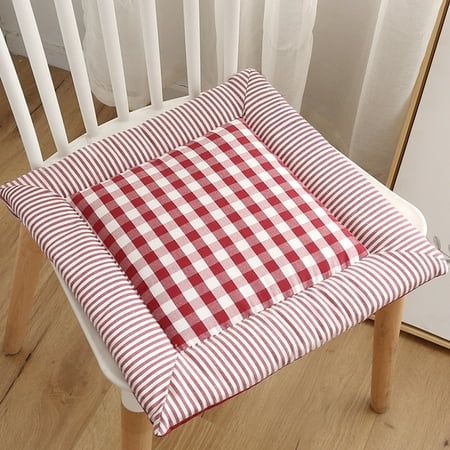 Seat Cushions For Home Use, Plush Cushion for Living Room Tatami, Plush chair cushion winter chair cushion dining chair stool cushion, 16 Inch Feature: Quantity: 1pc Material: plush Color: Red Product size: 40x40x4cm/15.74x15.74x1.57in Packing size: 38x38x2cm/14.96x14.96x0.78in Net weight: 180g/0.7lb Gross weight: 180g/0.7lb Description: MEMORY FOAM ADDED Our Plush Seat Cushion is better in rehabilitate Speed and Durability than most others on the market that are filled with COTTON. This Plush S Plush Chair, Rocking Chair Cushions, Cozy Seats, Chair Stool, Stool Cushion, Outdoor Chair Cushions, Dining Stools, Chair Seat Cushion, Soft Seating