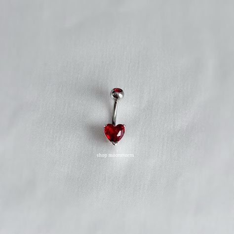 Red heart silver belly navel piercing ring ❤️

- 14g
- Water resistant
- Surgical steel bar
- Cubic zirconia stones
- Will not rust or tarnish Piercing Ring, Navel Piercing, Steel Bar, Women Accessories Jewelry, Red Heart, Body Jewelry, Women's Jewelry, Women's Accessories, Cubic Zirconia