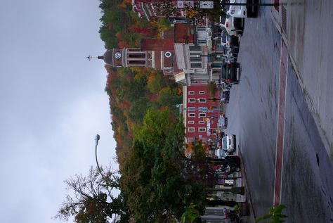 Downtown Saranac Lake, NY in the Fall Lovely Scenery, Adirondacks Ny, Saranac Lake Ny, Karbala Video, Mountain Goats, Saranac Lake, Ny Trip, Autumn In New York, Adirondack Mountains