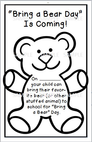 Bring a bear day sample for hibernation day Bear Hunt Crafts Preschool, Goldilocks And The Three Bears Art Preschool, Bears Hibernation Preschool Craft, Bring A Bear Day Preschool, Teddy Bear Crafts For Preschoolers, Bear Unit Preschool, Teddy Bear Crafts For Toddlers, Teddy Bear Preschool Activities, Bear Crafts For Toddlers