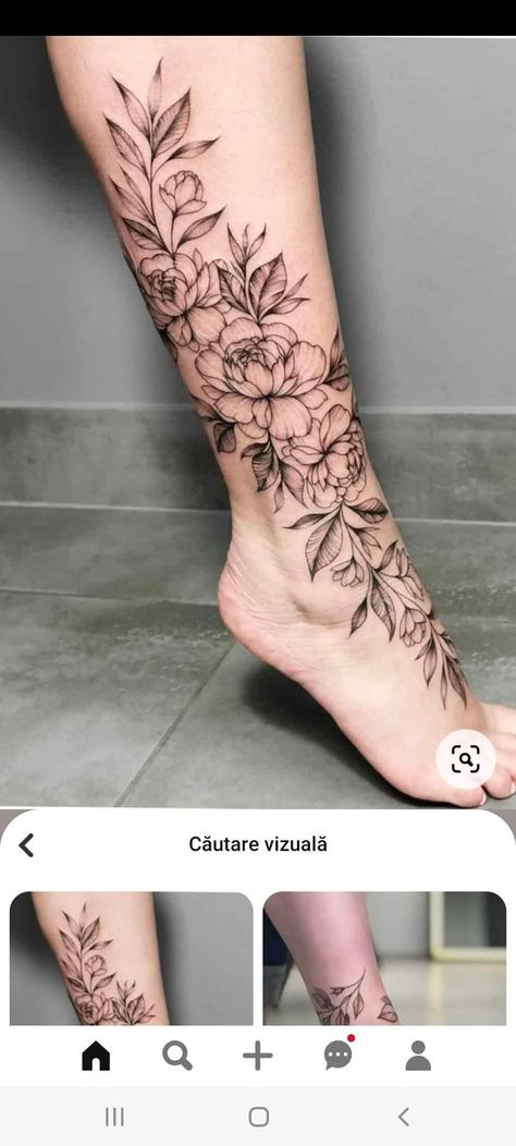 Leg Sleeve Tattoos Female Flowers, Floral Lower Leg Tattoo, Women Leg Sleeve Tattoo, Lower Leg Tattoos Women Unique, 87 Tattoo, Women Leg Sleeve Tattoo Ideas, Women Leg Sleeve, Floral Leg Sleeve Tattoo, Leg Sleeve Tattoo Ideas