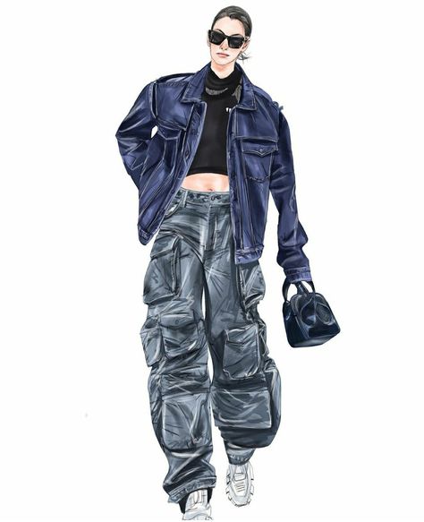 Fashion Sketches Men, Fashion Sketchbook Inspiration, Jeans Drawing, Military Inspired Fashion, Fashion Illustration Collage, Fashion Drawing Tutorial, Dress Design Drawing, Football Fashion, Fashion Design Collection