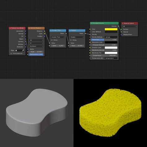 Blender Shader Nodes, Blender Material Nodes, Blender 3d Illustration, Blender 3d Tutorial, Blender Shader, Blender Hacks, 3d Max Tutorial, Blender Texture, Blender Material